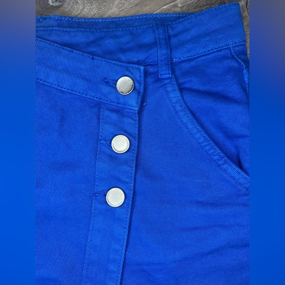Zara Denim Skort in Royal Blue Medium - Picture 3 of 10